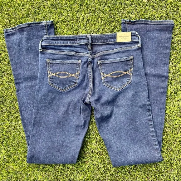 Abercrombie & Fitch Dark Denim Boot Cut Jeans - Picture 3 of 4